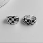 Check Alloy Open Ring (various Designs)