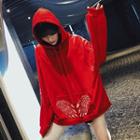 Bone Print Hoodie