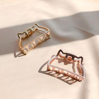 Cat Metal Hair Clamp