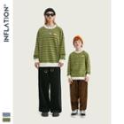 Unisex Loose-fit Striped T-shirt