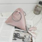 Tasseled Triangle Pouch