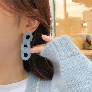 Chain Drop Ear Stud