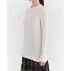 Long Sleeve Crew-neck Slim-fit T-shirt