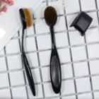 Foundation Brush Black - With Cover - One Size