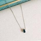Ring Necklace 925 Sterling Silver - As Shown In Figure - One Size