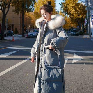 Padded Zipped Long Parka
