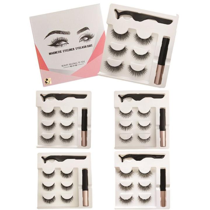 E.l.g - Magnetic Eyeliner Eyelash Suit Set - 4 Types