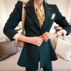 Blazer / Dress Pants / Floral Blouse / Set