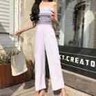 Patterned Tube Jumpsuit