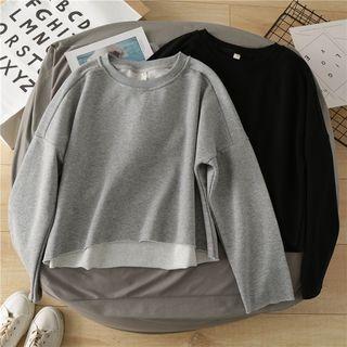 Cropped Oversize Pullover
