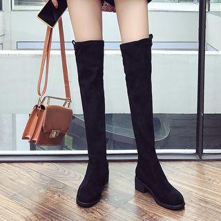 Rhinestone Star Over-the-knee Boots