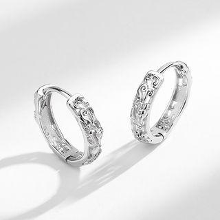 S925 Sterling Silver Loop Earring