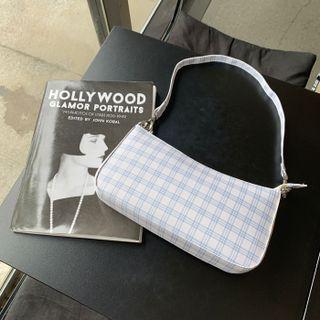 Checked Mini Bag With Crossbody Strap