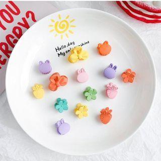 Set Of 10: Mini Hair Claw