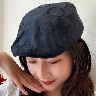 Dotted Flat Cap