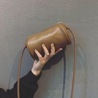 Cylinder Zip Crossbody Bag