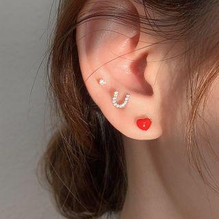 Heart Sterling Silver Earring (various Designs)