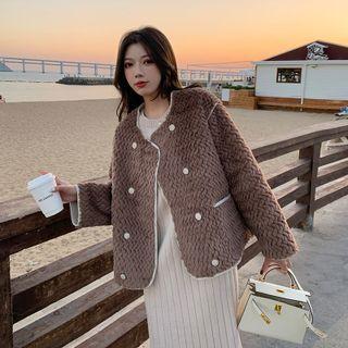 Double Breasted Woollen Jacket