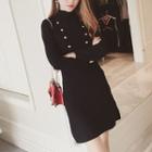 Button Knit Dress