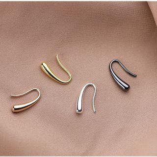 Polished Sterling Silver Drop Earring