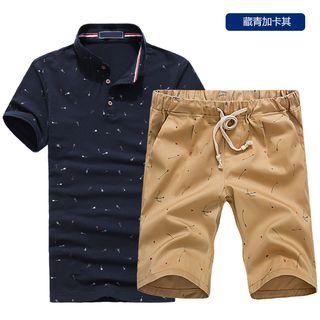 Set Of 2: Drawstring Shorts