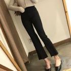 Boot-cut Cropped Dress Pants