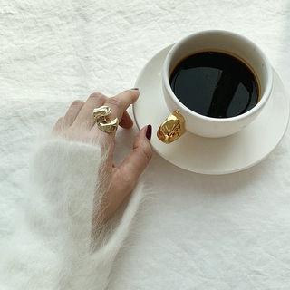 Wavy Statement Ring