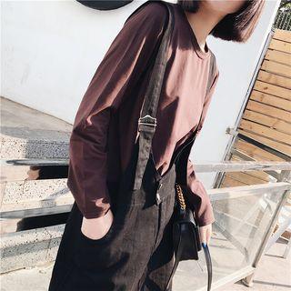 Set: Midi Dress+ Denim Jumper Skirt