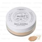 Medel Natural - White Face Powder Spf 18 Pa++ (wild Rose Aroma) (pearl Yellow) 9g