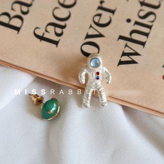 Astronaut Earring