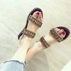 Embellished Studded Sandals