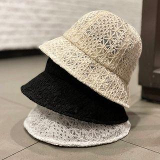 Mesh Cloche Hat