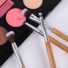 Set Of 7 : Makeup Brush Set Of 7 - Light Brown - One Size