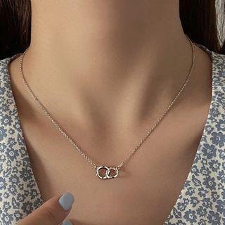 Loop Chain Necklace Silver - One Size