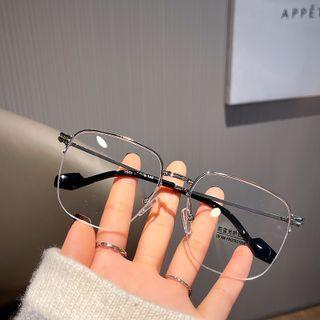 Square Alloy Eyeglasses