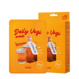 Yadah - Daily Vegi Mask Set - 3 Types Kombucha
