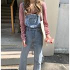 V-neck Long-sleeve T-shirt / Jumper Jeans
