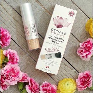 Derma E - Sun Protection Mineral Powder Spf 30, 0.14oz 0.14oz / 4g