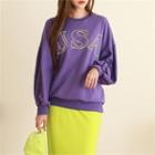 Usa Neon-printed Pullover