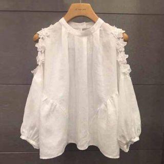 Cutout Off-shoulder Top