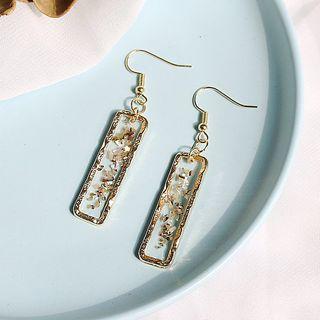 Alloy Shell Bar Dangle Earring