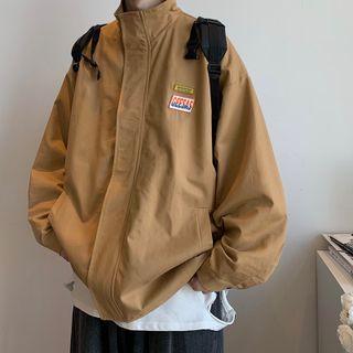 Patch Stand Collar Jacket