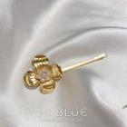 Flower Hair Pin Gold - One Size