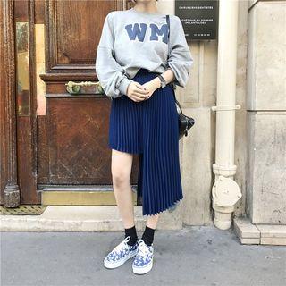 Asymmetric Hem Skirt / Pullover