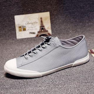 Cap-toe Canvas Sneakers