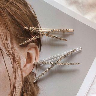 Alloy Cross Hair Clip