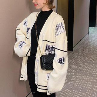 Patch Cardigan