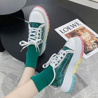 Pvc Platform Sneakers