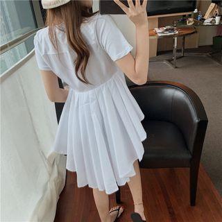 Short-sleeve High-low Top