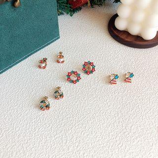 Christmas Flower Earring